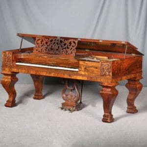 R. Nunns & Clark Square Piano with Aeolian Attachment