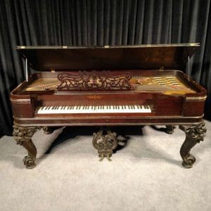Chickering & Sons Rosewood Square Piano