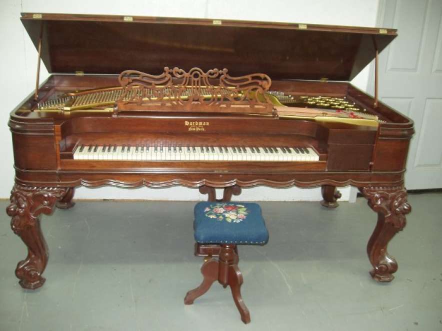 Hardman Peck Rococo Square Grand Piano - Antique Piano Shop, Inc.