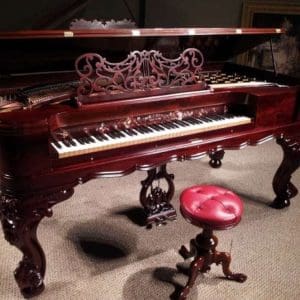 Gabler Rococo Style Square Grand Piano
