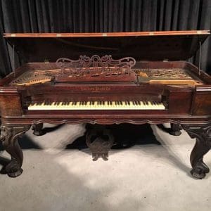 Emerson Victorian Rococo Square Grand Piano