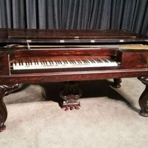 Steinway & Sons Rococo Victorian Square Grand Piano