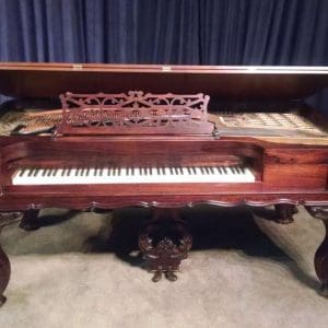 Henry F. Miller Rosewood Square Piano