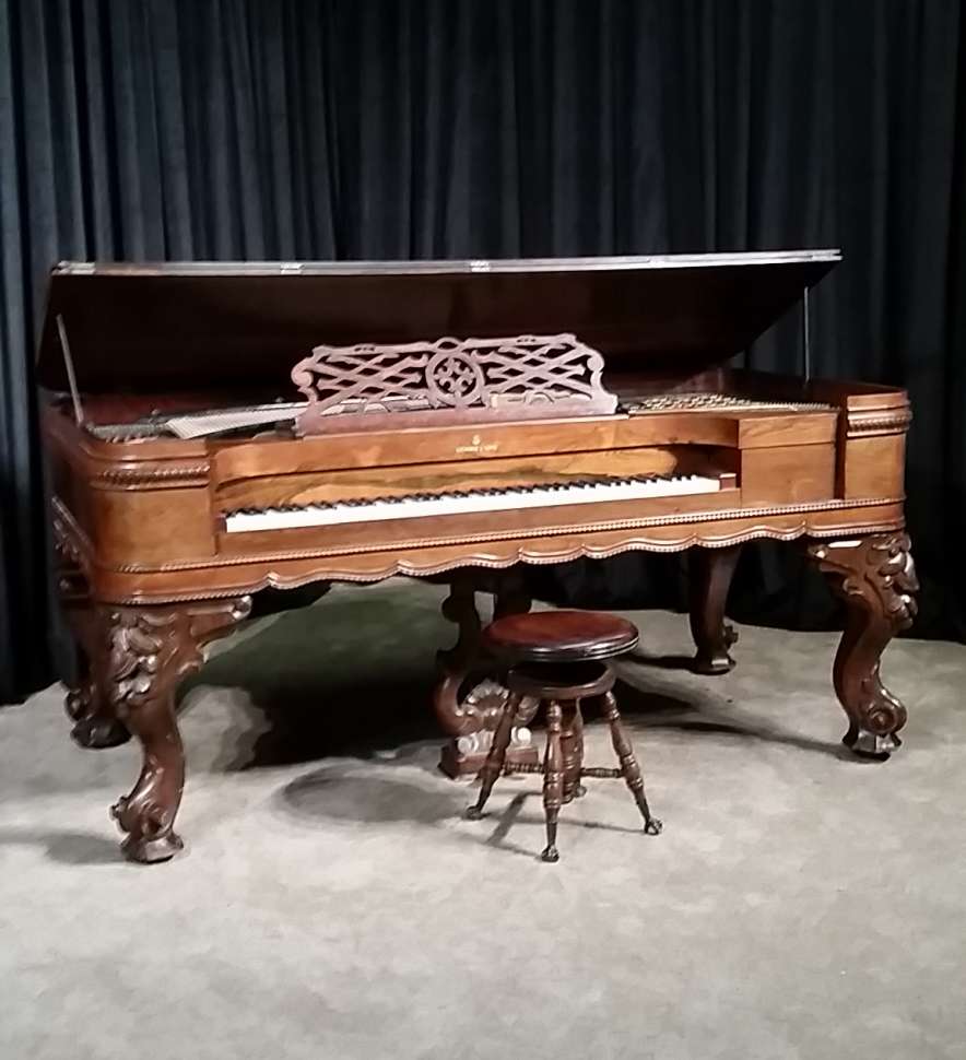 J & C Fischer Victorian Square Grand Piano - Antique Piano Shop, Inc.