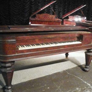 Chickering Empire Revival Style Square Grand Piano