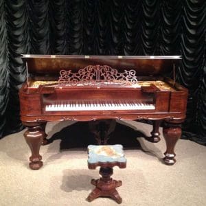 Calvin Edward Victorian Square Grand Piano