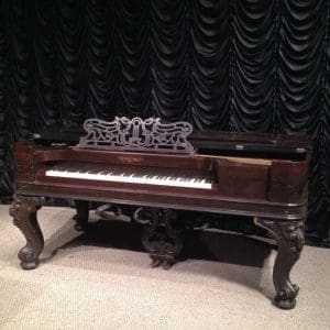 Chickering & Sons Rosewood Victorian Square Piano