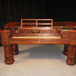 Knabe & Gaehle Gothic Style Square Grand Piano