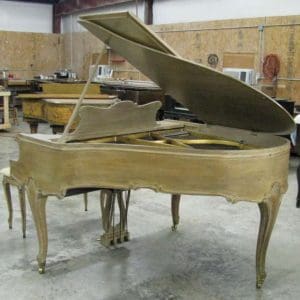 Weber Antique Pickle Finish French Country Baby Grand