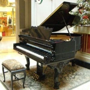 Sterling Louis XV Style Parlor Grand Piano