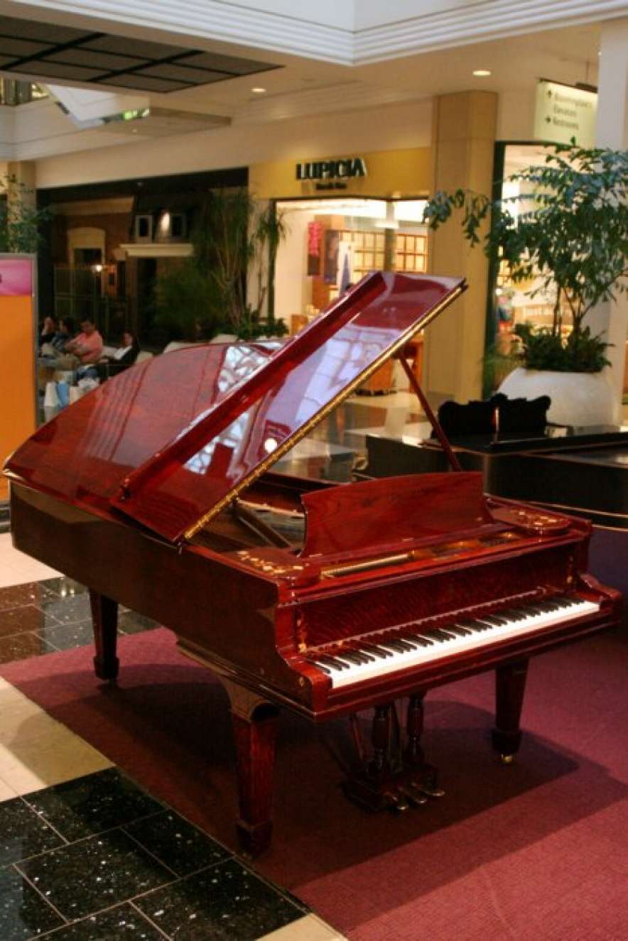 Steinway & Sons OAK Model B Victorian Concert Grand Piano