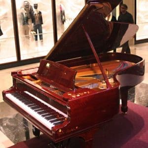 Steinway & Sons OAK Model B Victorian Concert Grand Piano