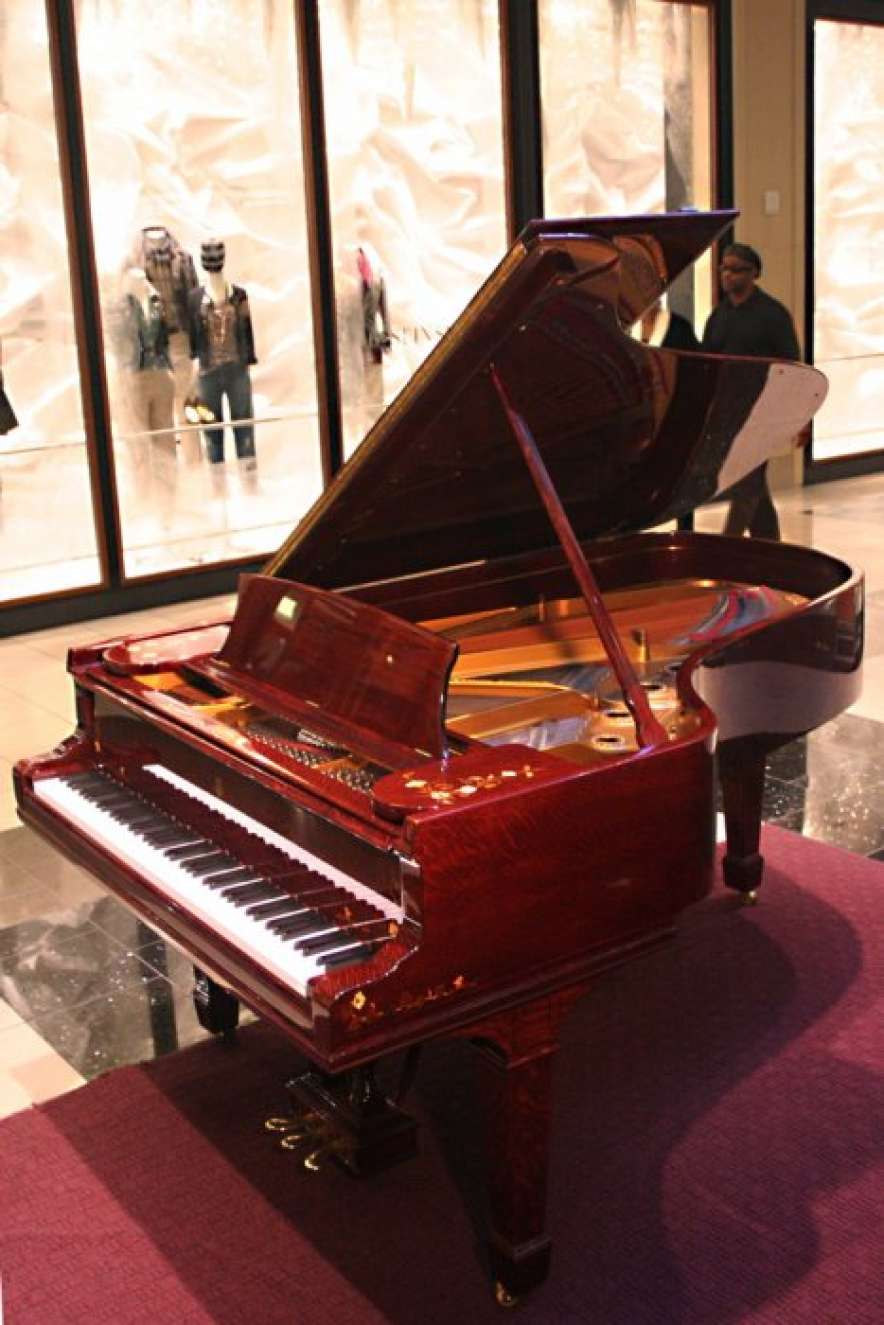 Steinway & Sons OAK Model B Victorian Concert Grand Piano