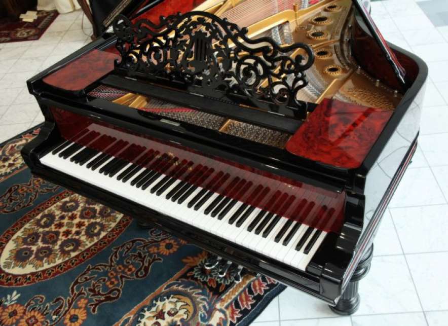 Steinway & Sons Model B Victorian Concert Grand Piano – Antique