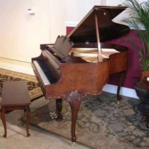 Perlman Apartment Size Louis XV Baby Grand Piano