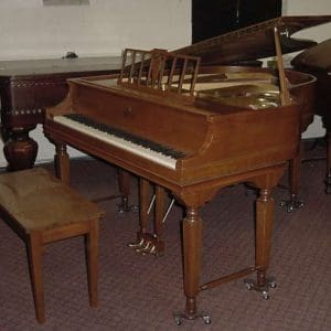 Mehlin Early American Style Baby Grand Piano