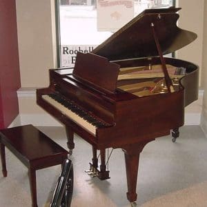 Lester Mahogany Baby Grand Piano