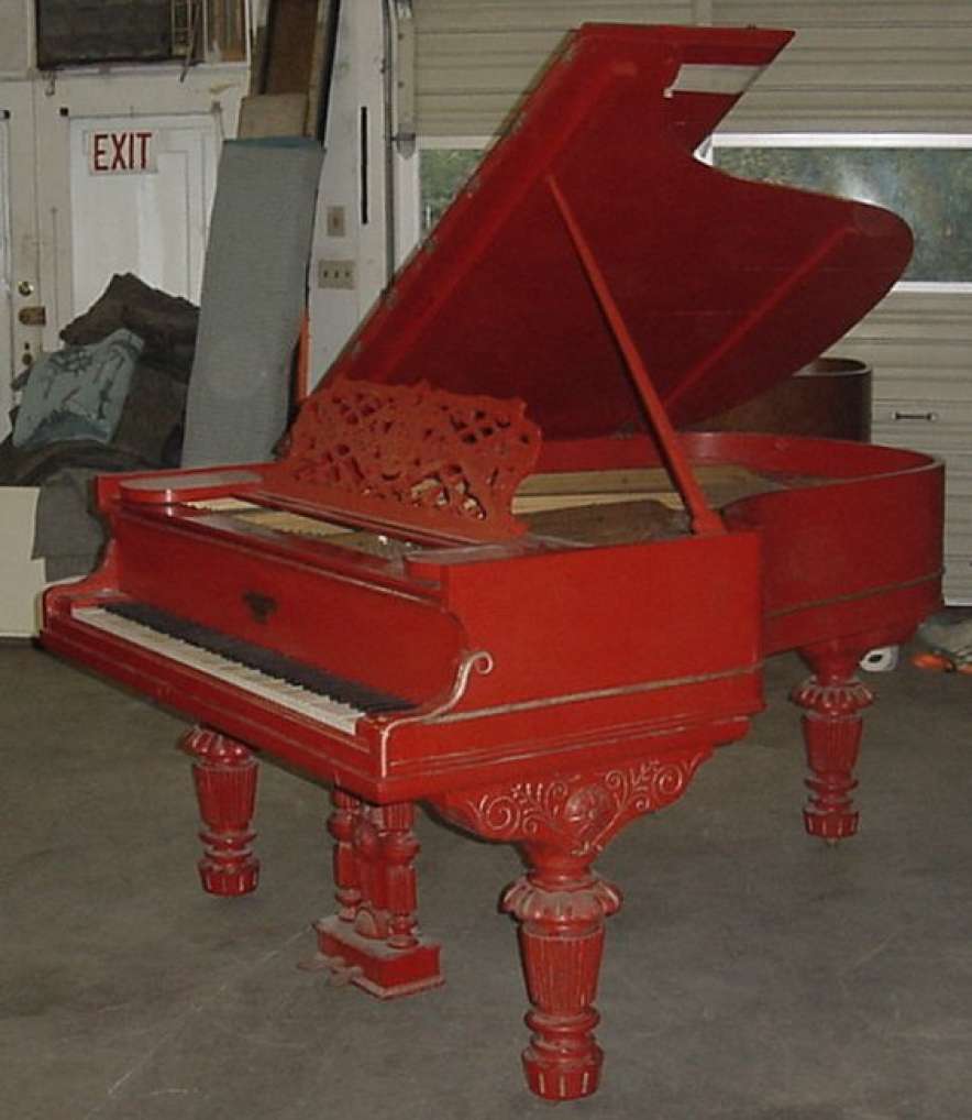 Kurtzmann Victorian Parlor Grand Piano - Antique Piano Shop, Inc.
