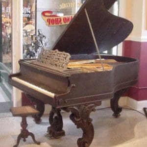 Kranich & Bach Rococo Style Victorian Parlor Grand Piano