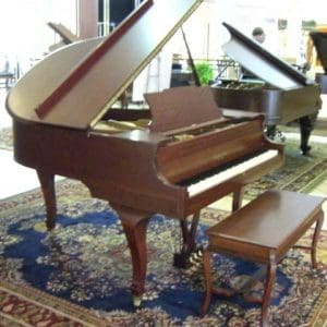 Kranich & Bach Queen Anne Style Baby Grand Piano