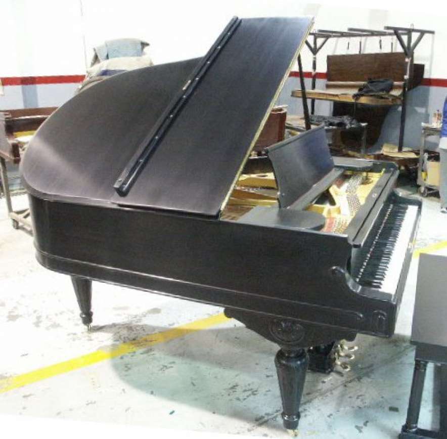 Kranich & Bach Ebony Parlor Grand Piano | Antique Piano Shop, Inc.