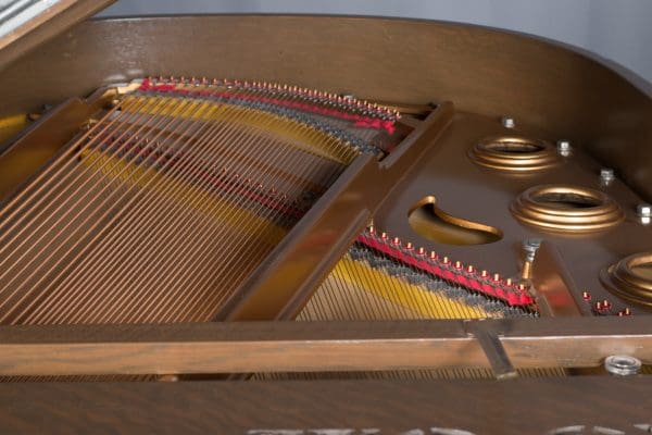 Matt Damon's Krakauer Eastlake Style Victorian Oak Grand Piano