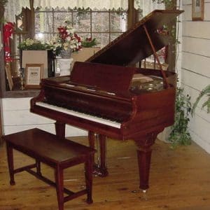 Knabe Traditional Style Baby Grand Piano