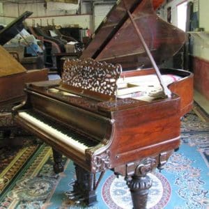 Knabe Eastlake Style Victorian Parlor Grand Piano