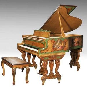 M. Schulz Italian Renaissance Baby Grand Piano