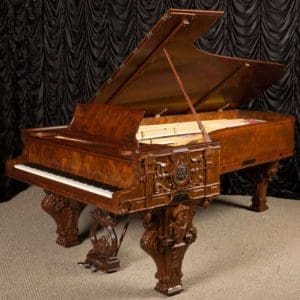 Custom Designed Steinway Gothic/Medieval Influenced Concert Grand Piano