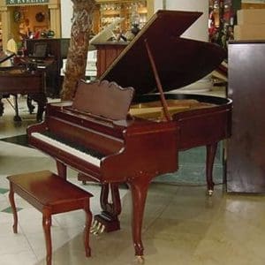 Chickering French Provincial Quarter Grand Piano