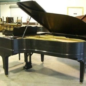 Chickering Ebony Parlor Grand Piano