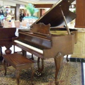 Brambach French Provincial Baby Grand Piano