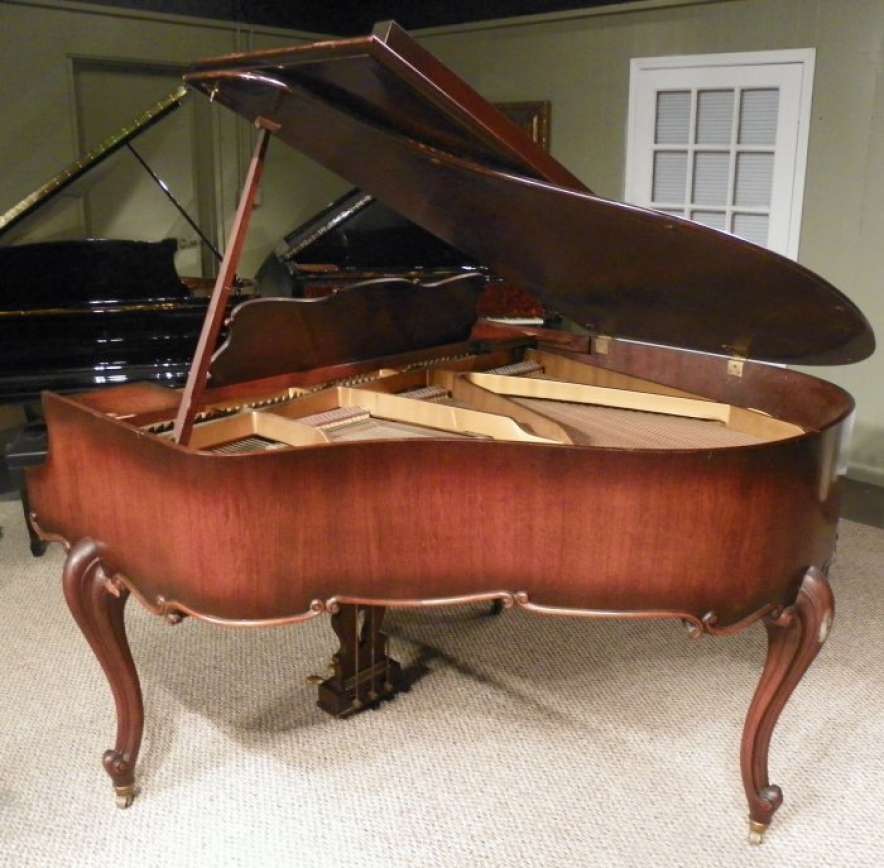 Shaw Louis XV Style Baby Grand Piano - Antique Piano Shop, Inc.