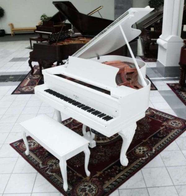 A. M. McPhail French Country Style Baby Grand Player Piano