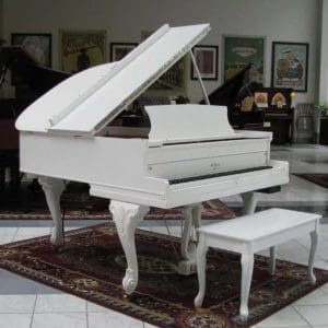 A. M. McPhail French Country Style Baby Grand Player Piano