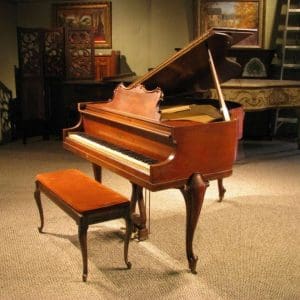 Apartment Size Huntington Louis XV Baby Grand Piano