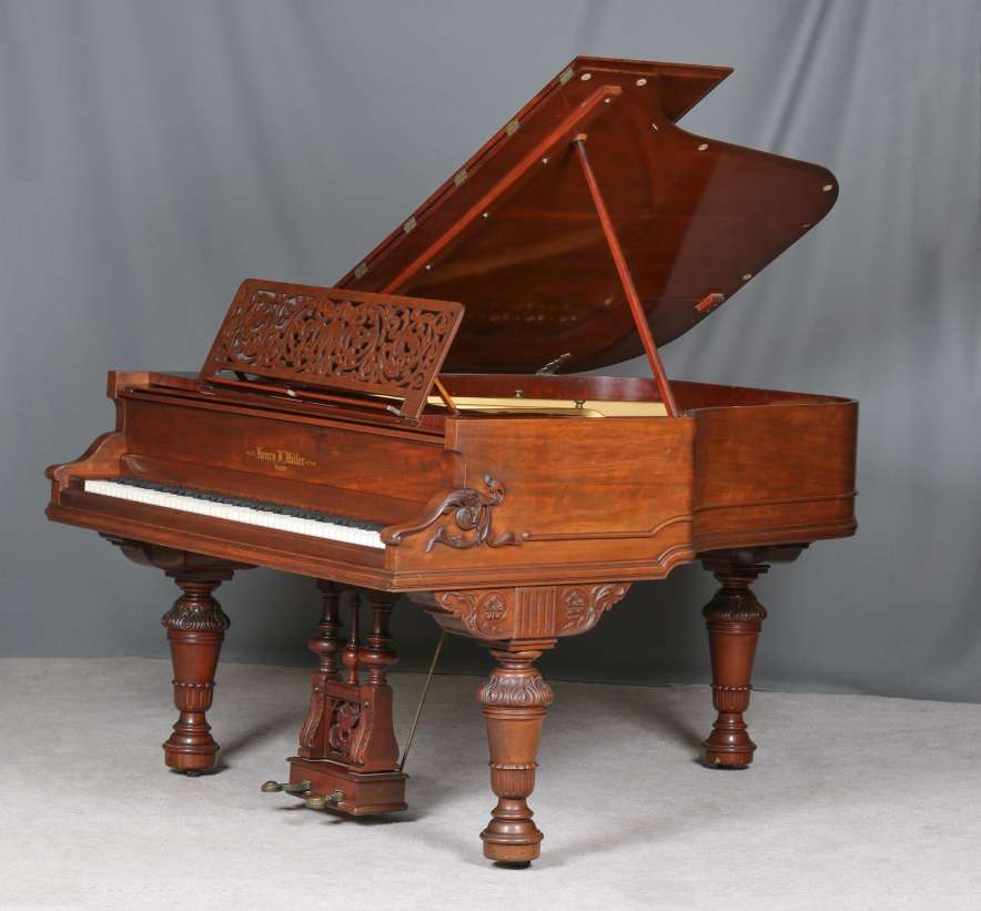 Henry F. Miller Victorian Grand Piano - Antique Piano Shop, Inc.