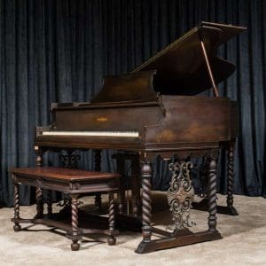 Marshall & Wendell Spanish Style Baby Grand Piano