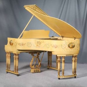 Custom Louis XVI Steinway & Sons Model M Grand Piano