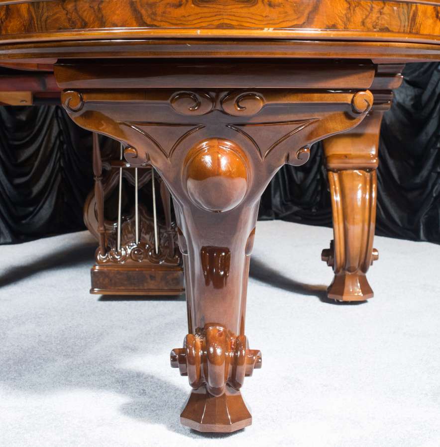 Steinway Exotic Burl Wood Model A Grand Piano - Antique Piano Shop