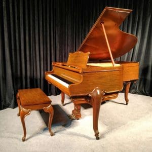 Chickering & Sons Louis XV Parlor Grand Piano