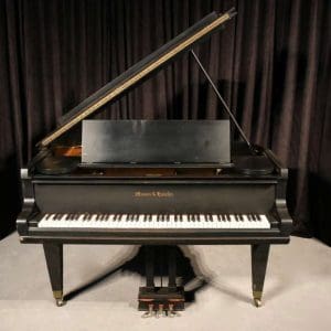 Ebony Mason & Hamlin Model A Grand Piano