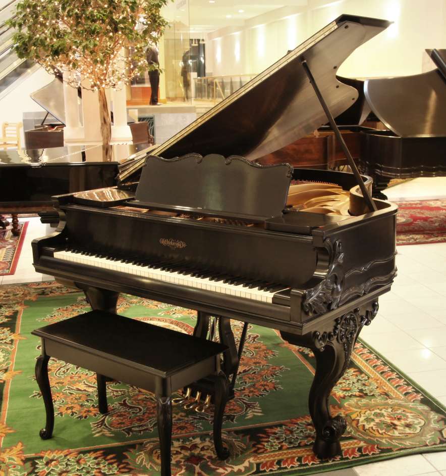 Chickering Country French Style Parlor Grand Piano - Antique Piano