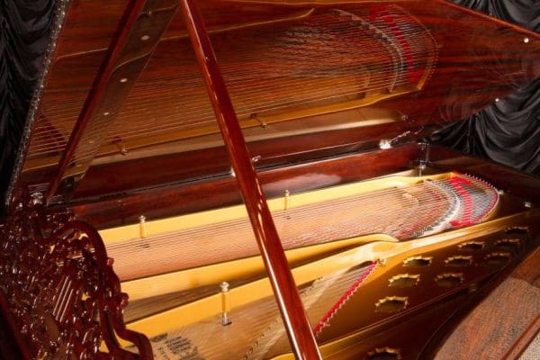 Steinway & Sons Rococo Style 1 Victorian Grand Piano - Antique