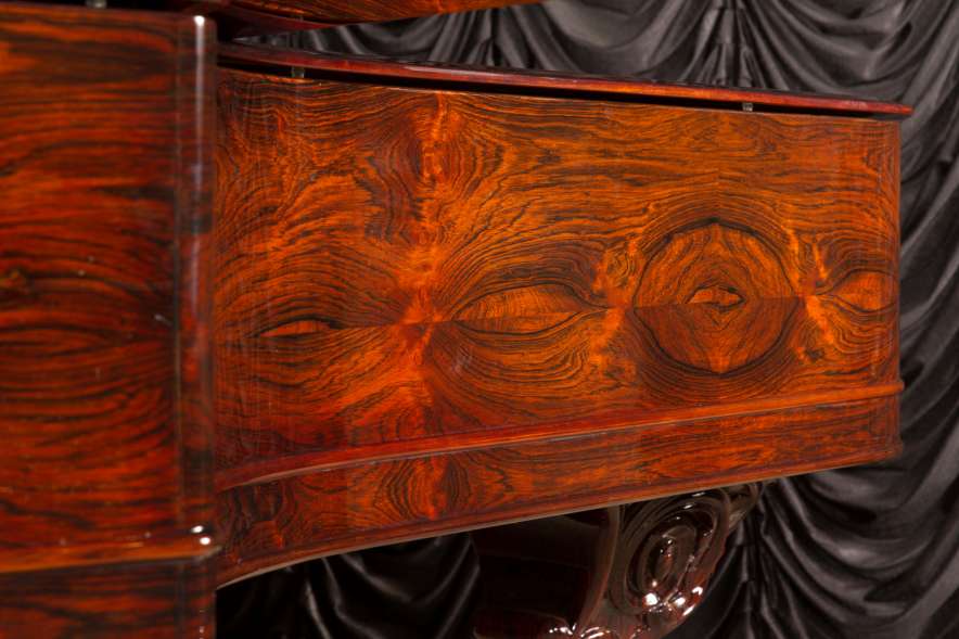 Steinway & Sons Rococo Style 1 Victorian Grand Piano - Antique