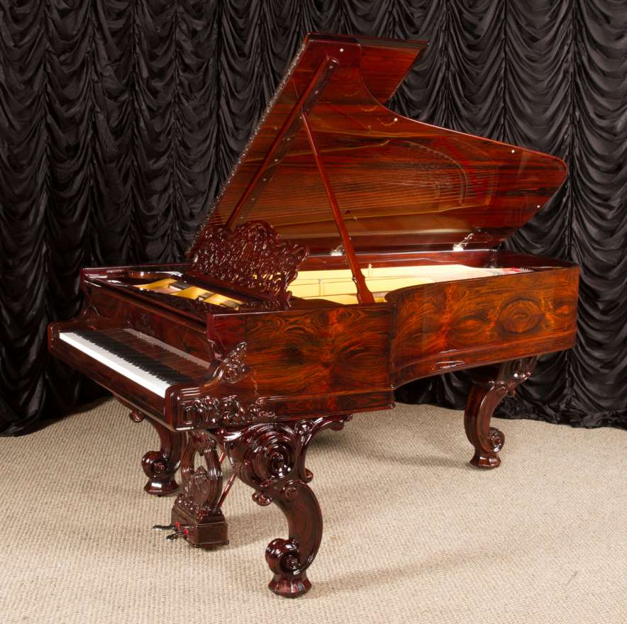 Steinway & Sons Rococo Style 1 Victorian Grand Piano - Antique