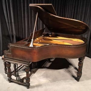 Fischer Florentine Style Baby Grand Piano