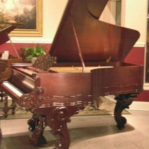 Weber Rococo Style Victorian Parlor Grand Piano