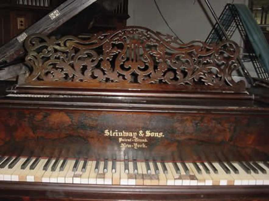 Steinway & Sons Rococo Victorian Grand Piano - Antique Piano Shop